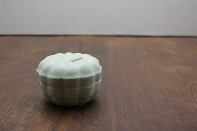 影青釉南瓜盒子