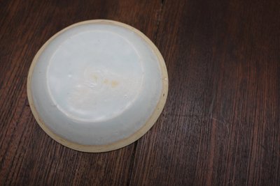 影青白釉印纹盘