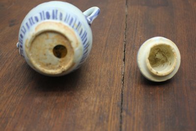 青花折桂纹执壶