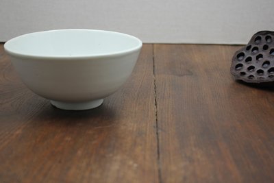 明中甜白釉碗稀见款