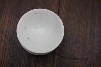 青白釉连体盏托套